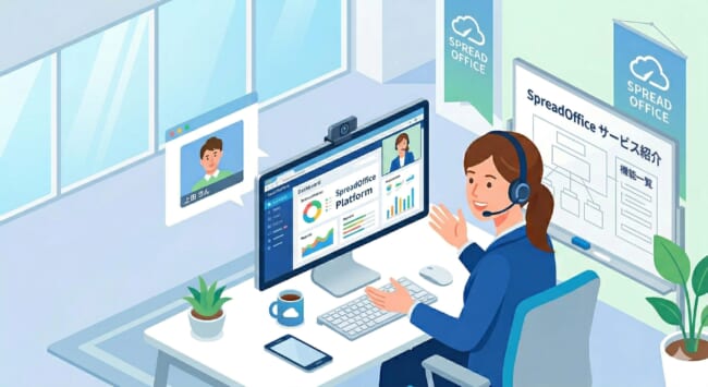 spreadofficeのデモ説明会